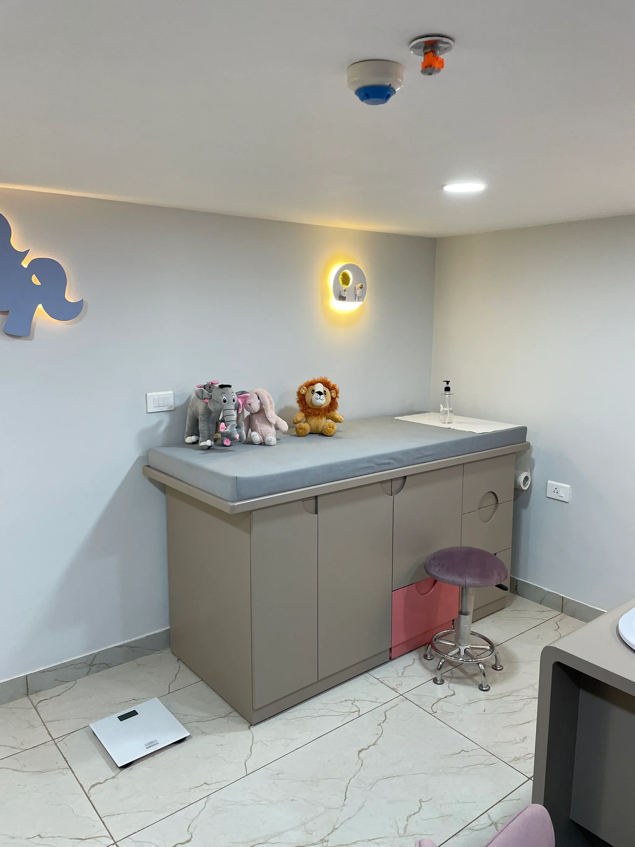 KinderCure Pediatric Clinic examination room