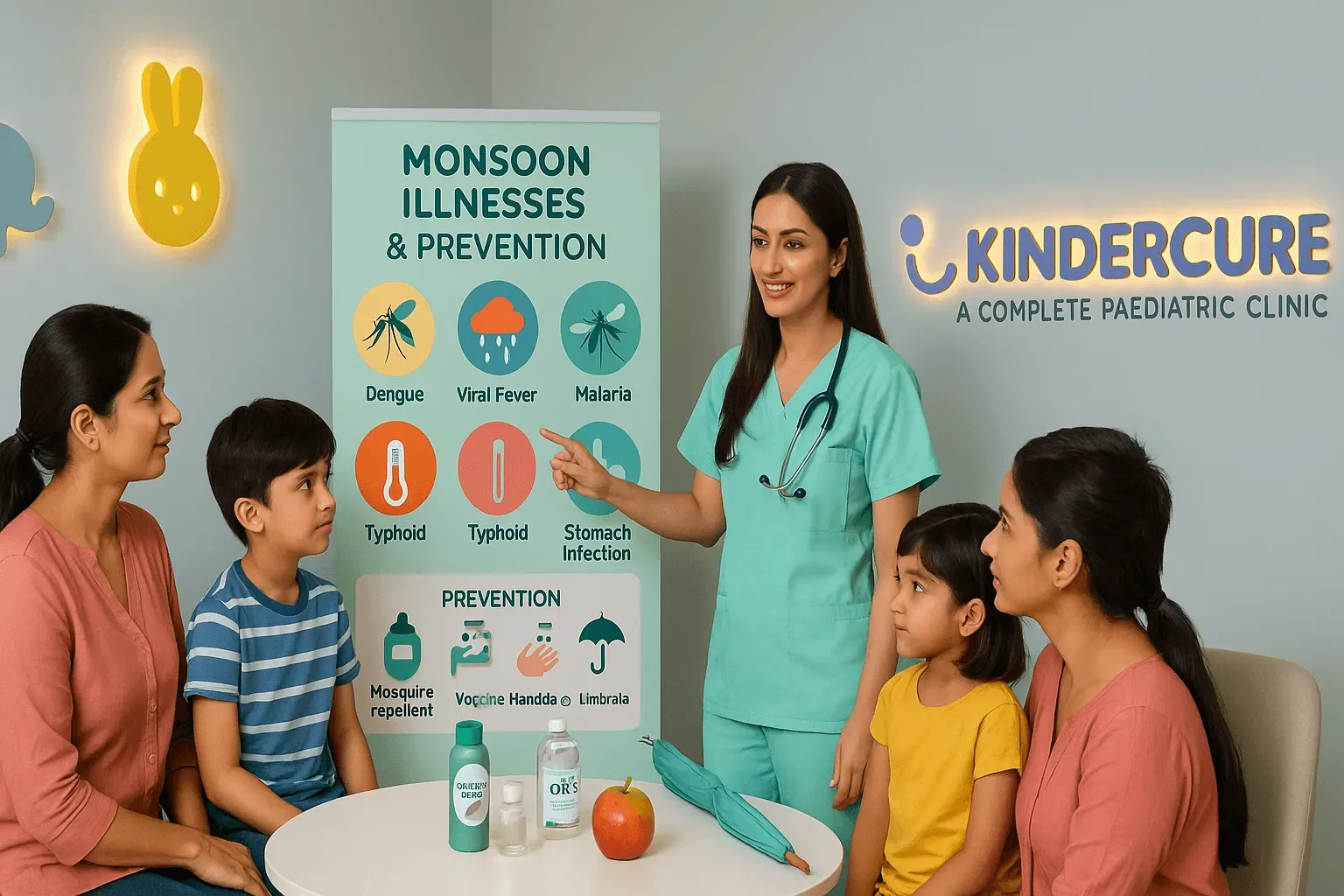 Common Monsoon-Related Illnesses in Children and How to Prevent Them