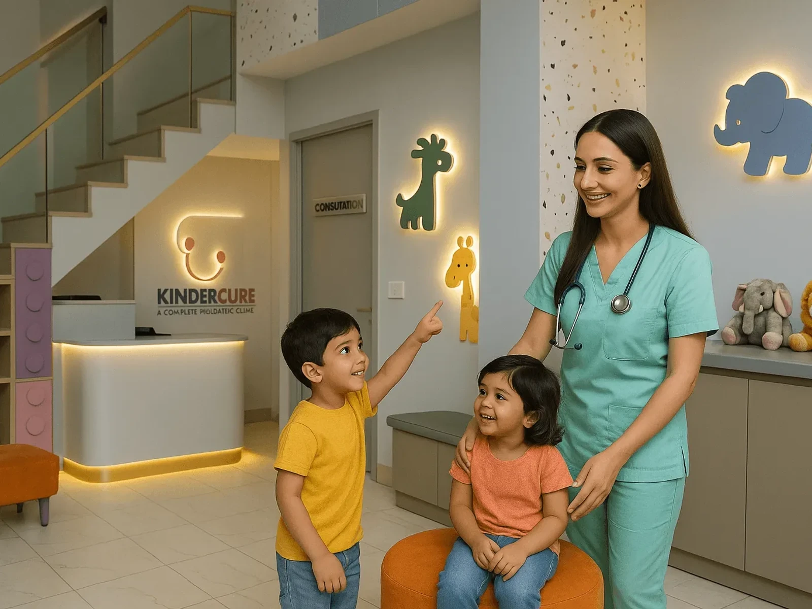 Best Pediatrician in Gurgaon - Dr. Garima Mengi at KinderCure Clinic providing expert healthcare for children