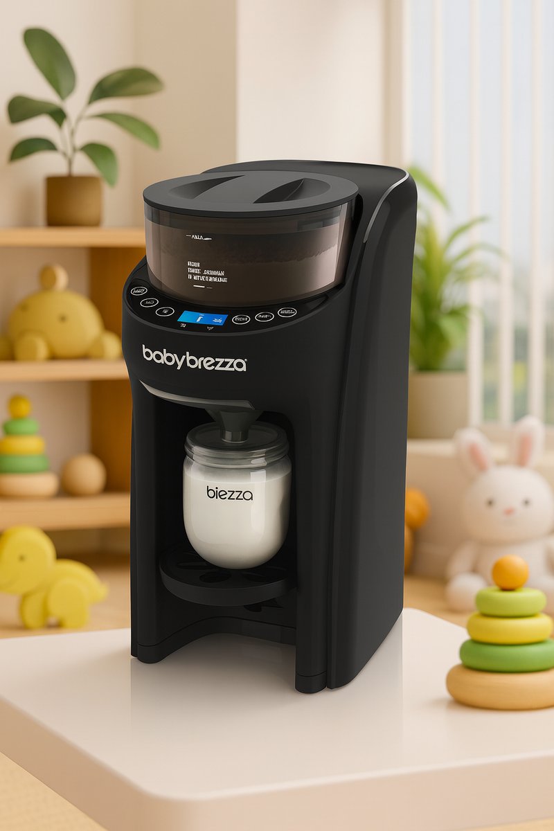 Formula Dispenser Machine - Automatically Mix a Warm Formula Bottle Instantly - Easily Make Bottle with Automatic Powder Blending