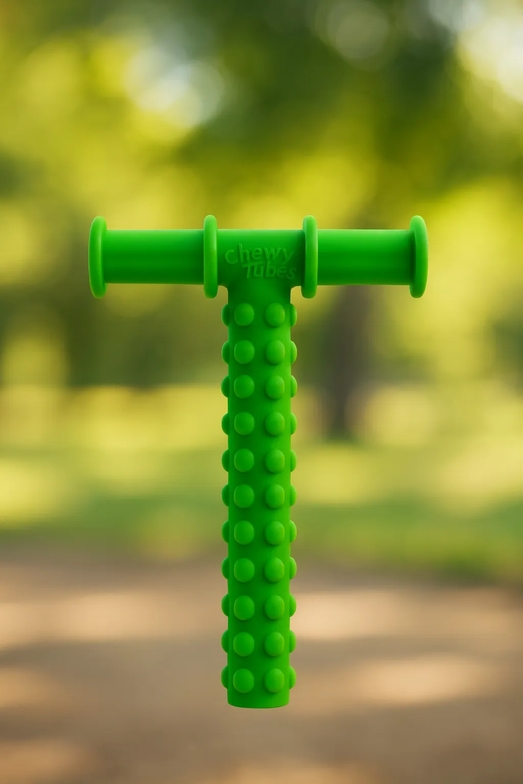 B-Arm Chewy Tube (Green) for Oral Placement Therapy & Autism