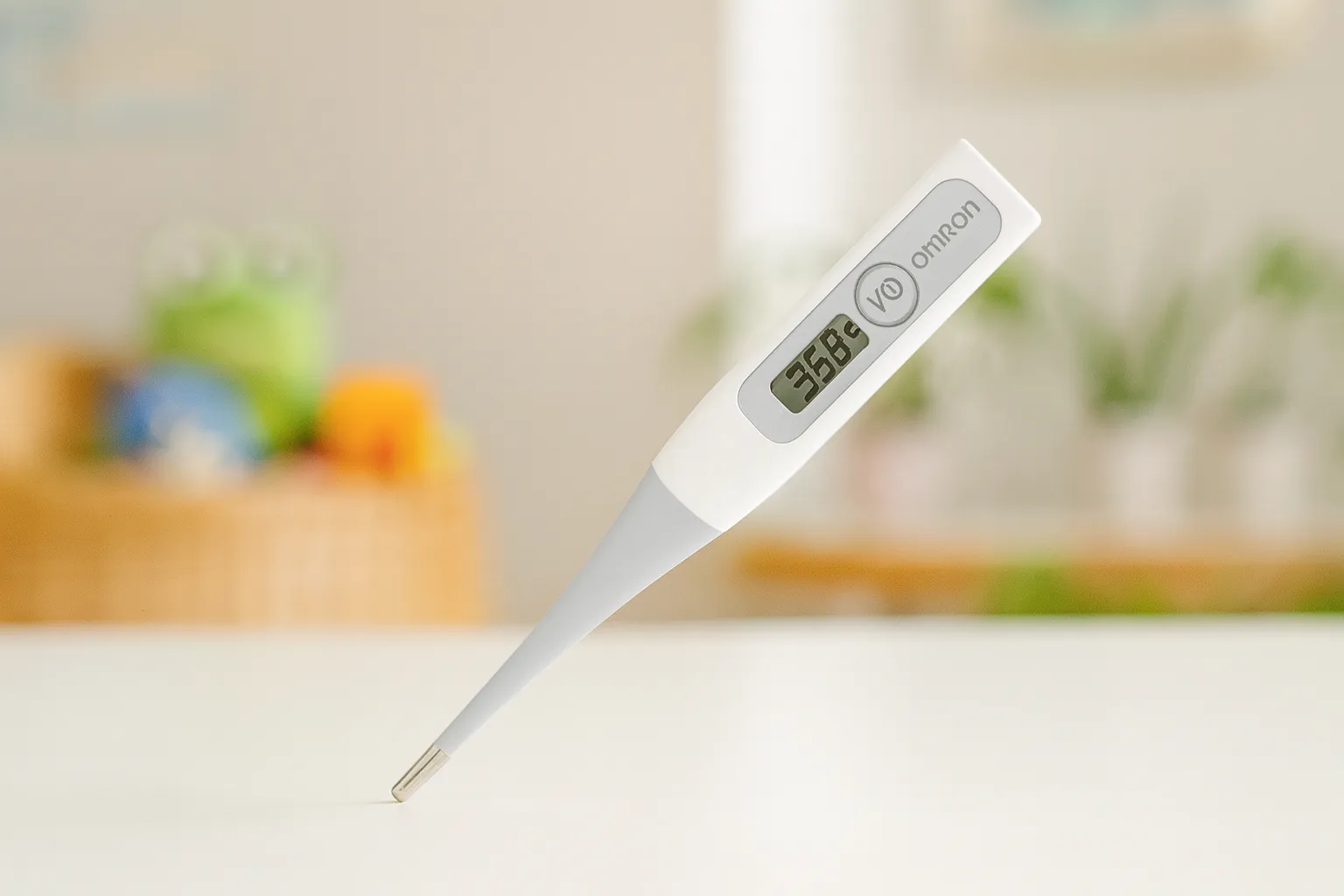 Omron MC 343 Flexible Tip Digital Thermometer